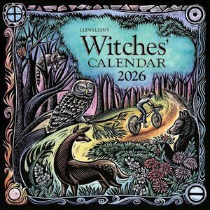 2026 Llewellyn Witches’ Calendar | Pagan, Wicca, Moon Phases, Astrology
